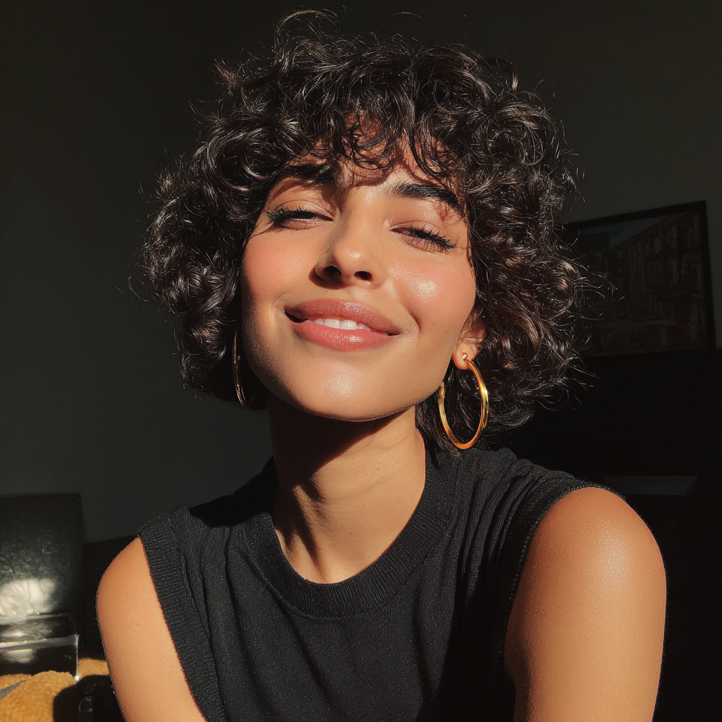 3c4a hairstyles short: True shine in 30 days, tested curls