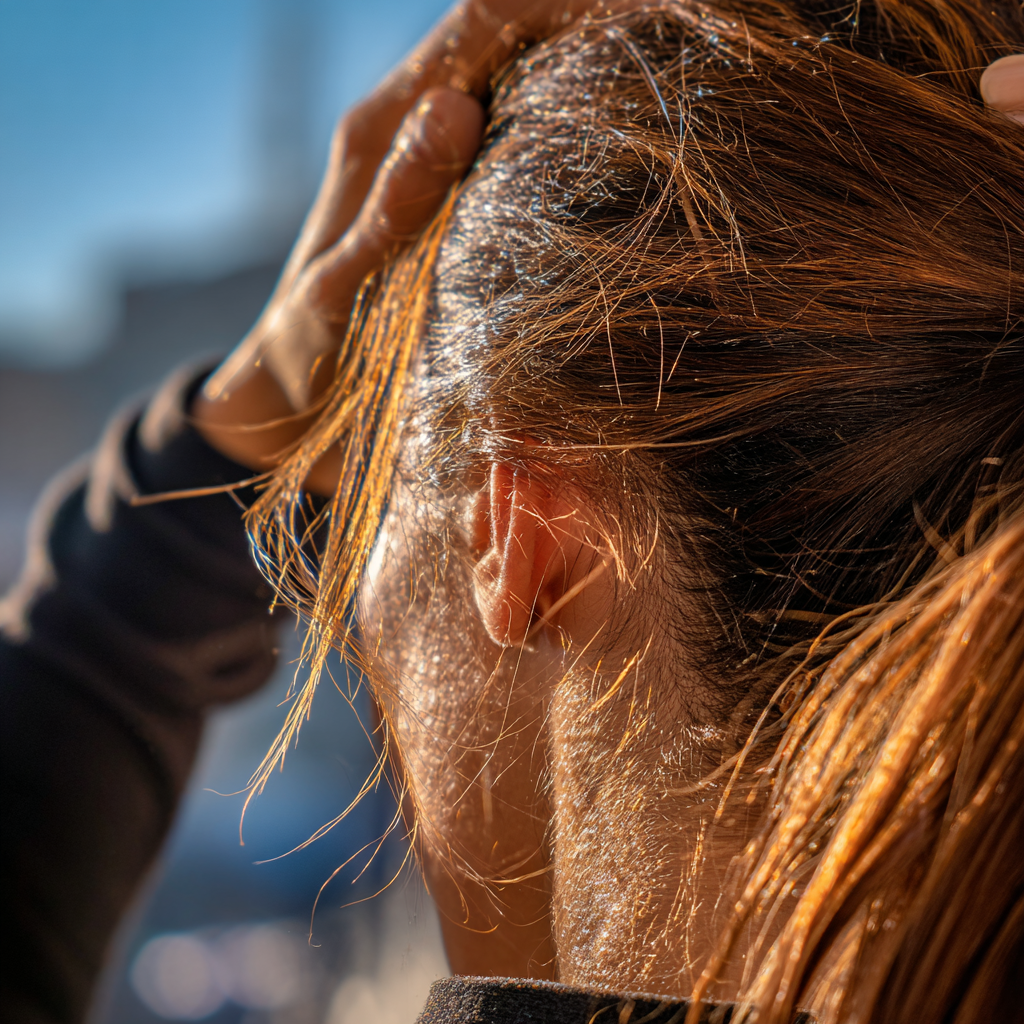 can fleas survive on human hair? Fail after 2 days