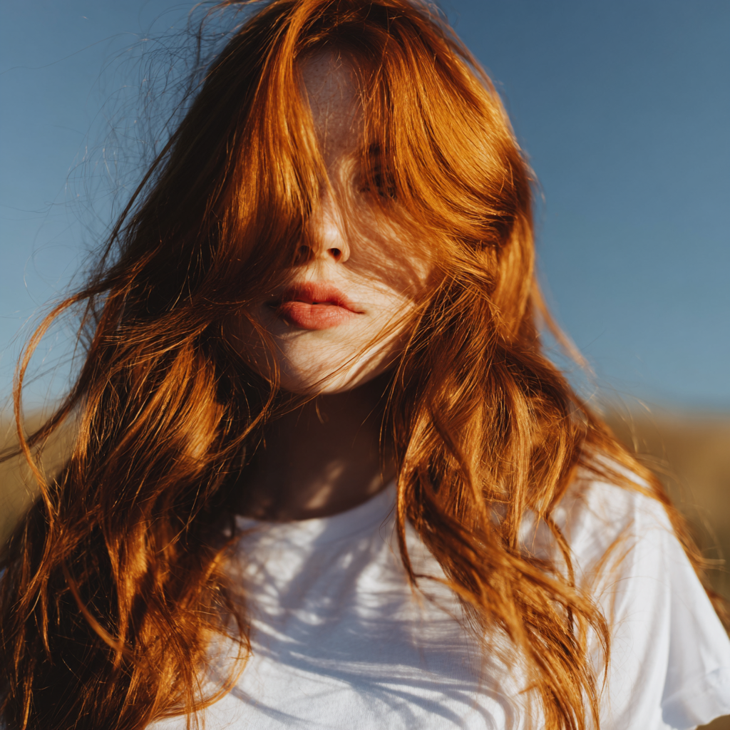 copper hair: 30 days to True red tones, Perfect color