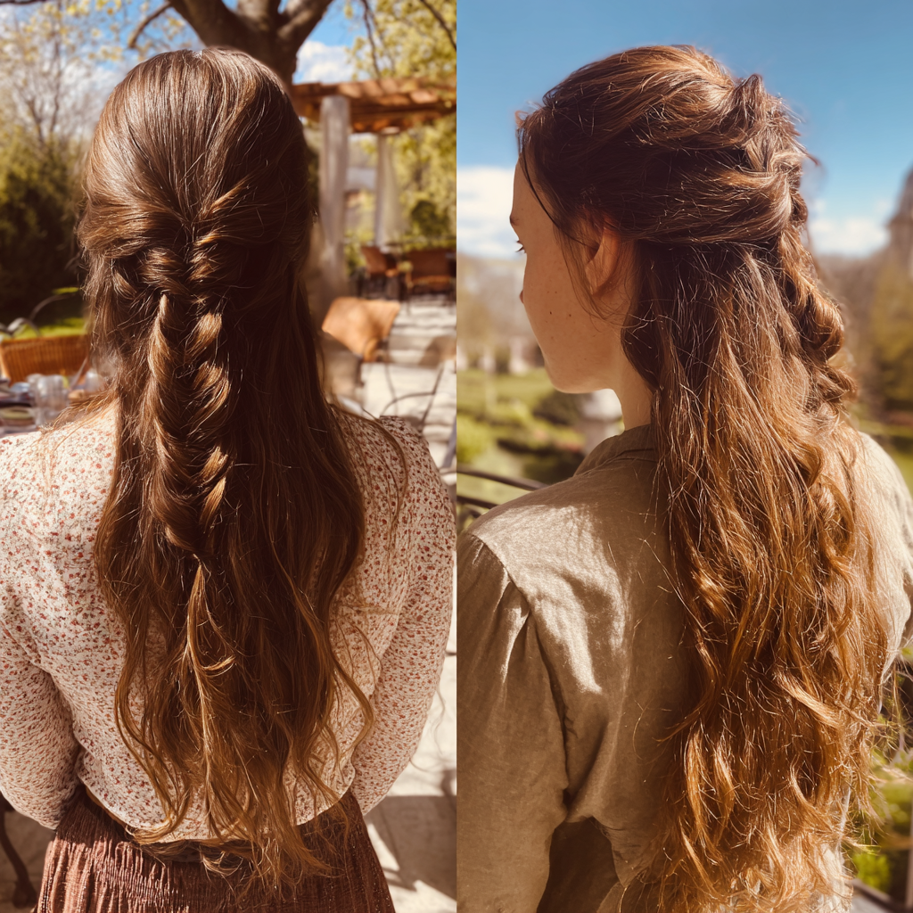 hair styles for long hair: Real change in 30 days
