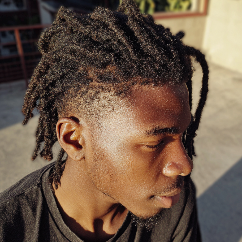 mens dreadlock styles short locs: True 30-Day Growth Tested