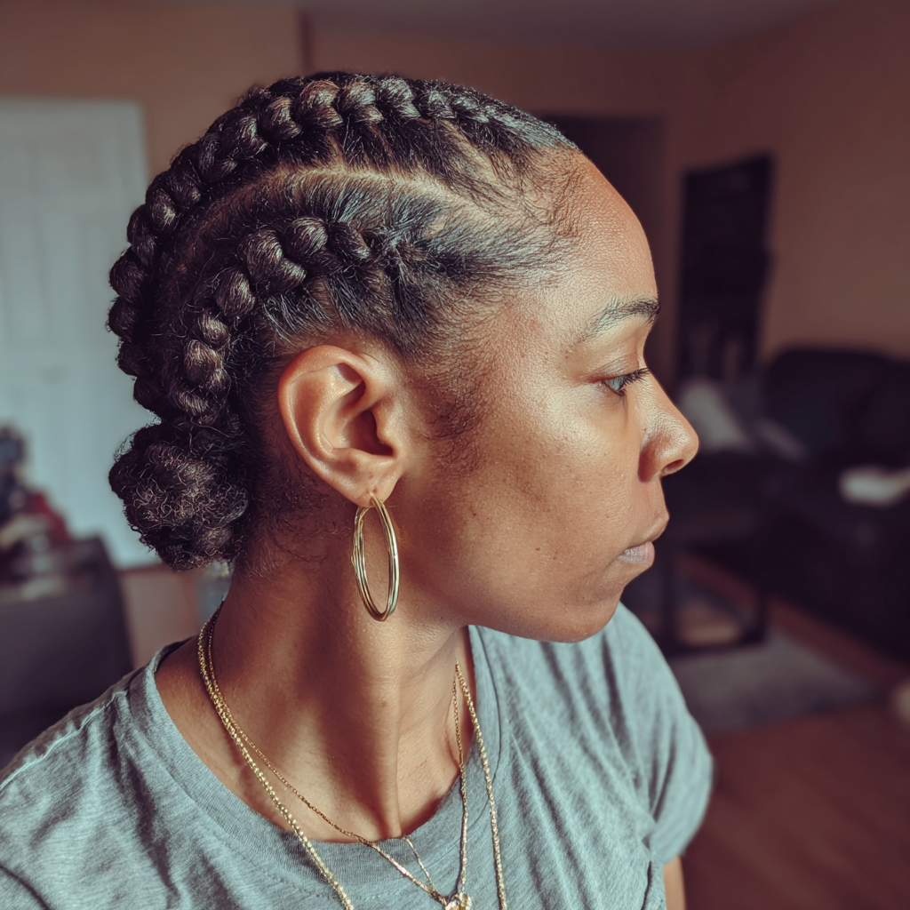 protective styles for natural hair: True 30-Day Growth